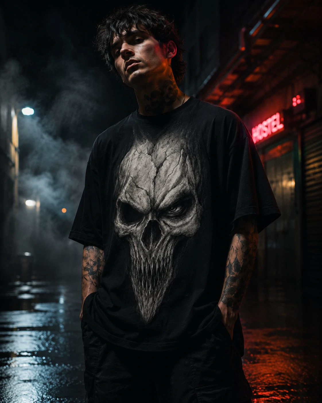 Skull Drawing personal project preview